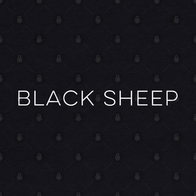 Black sheep by qpdesignco